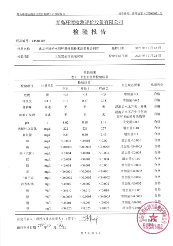 检测报告