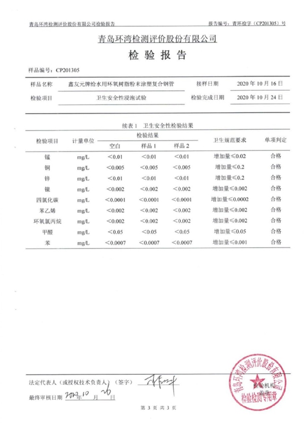 检测报告